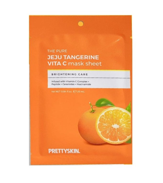 The Pure Jeju Tangerine Vita C Mask Sheet 25g