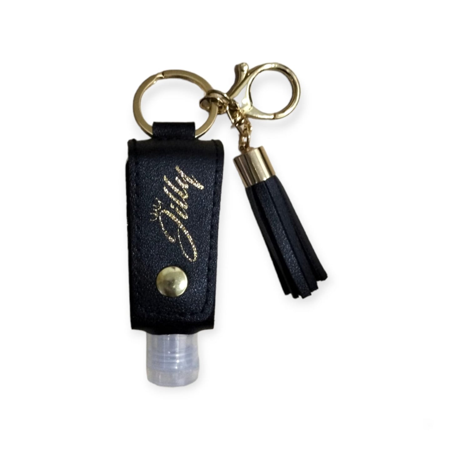 Sanitizer Keychain Bottle (Black)