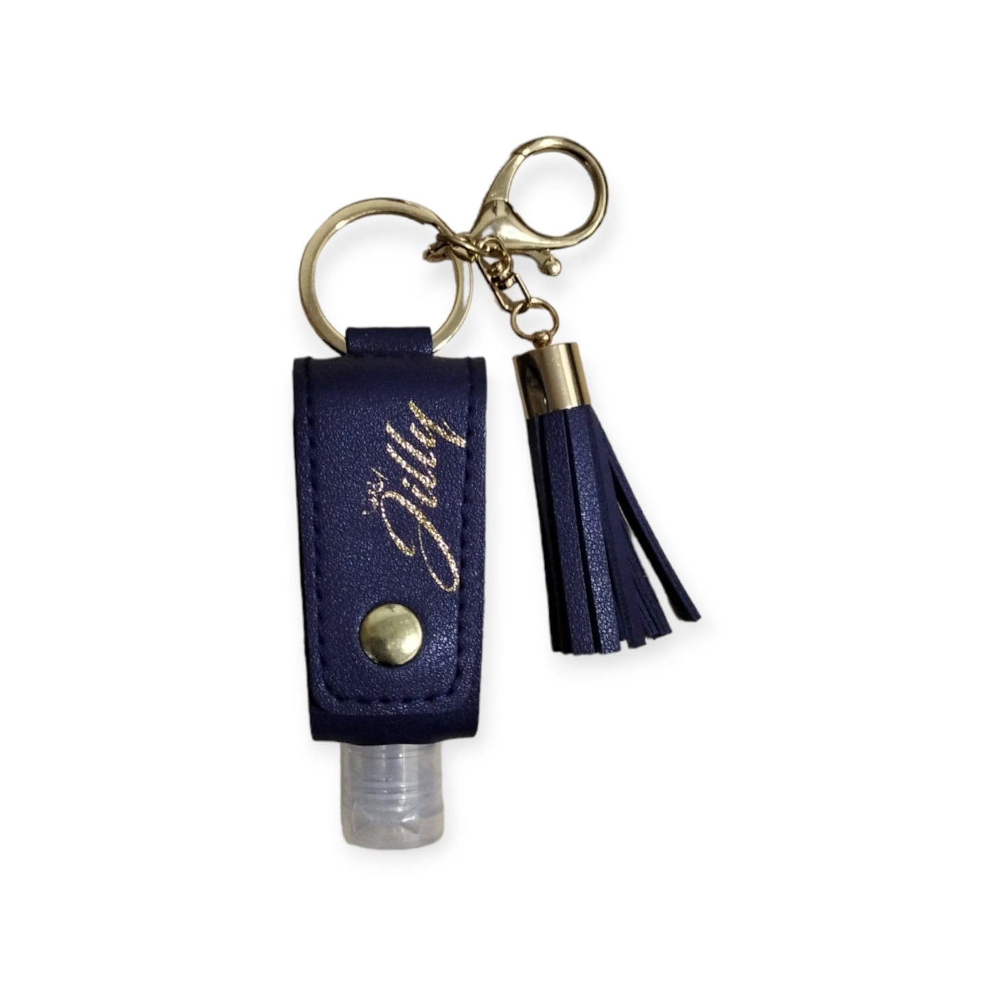 Sanitizer Keychain Bottle (Navy Blue)