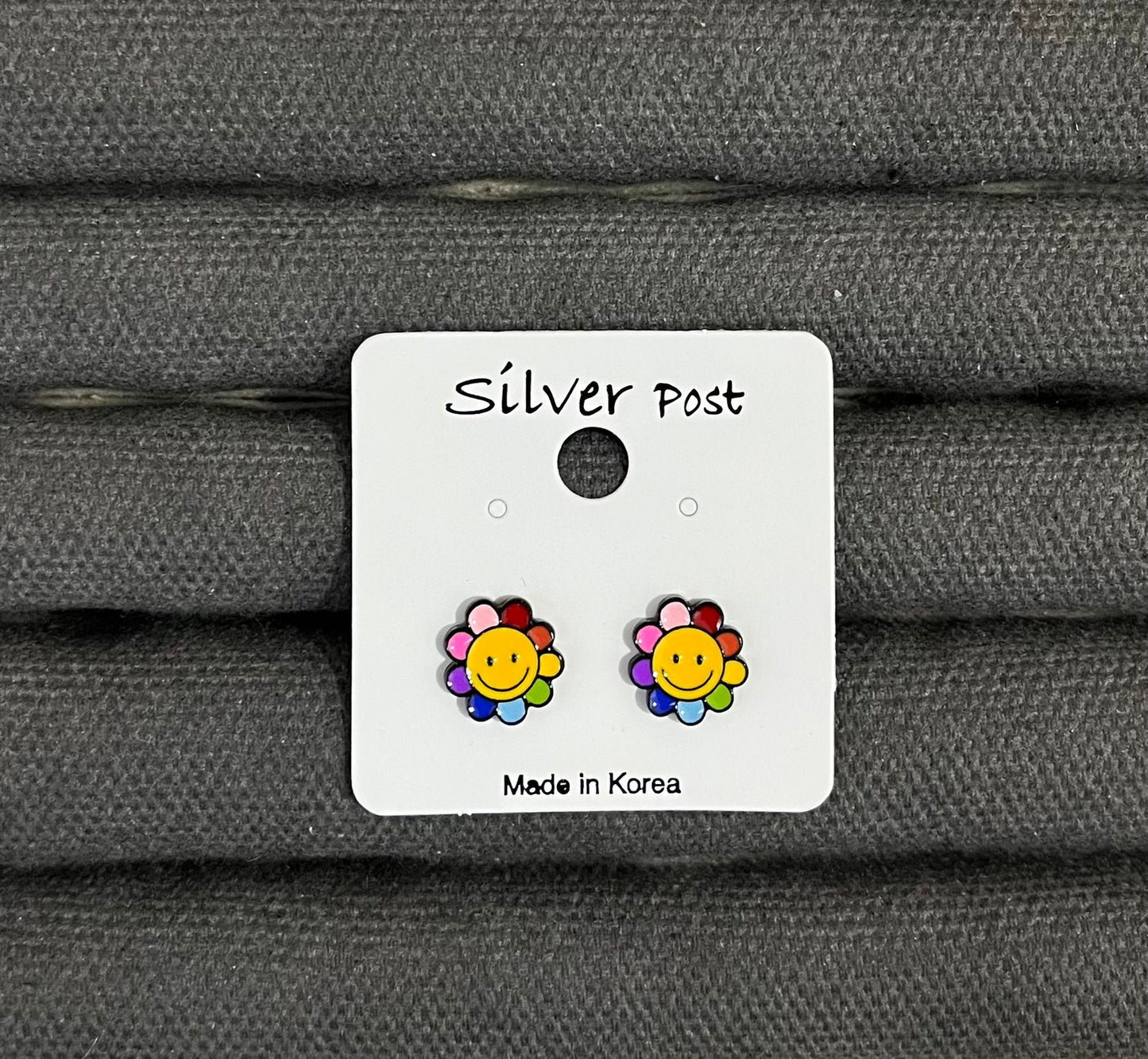 Smiley Sunflower Earrings