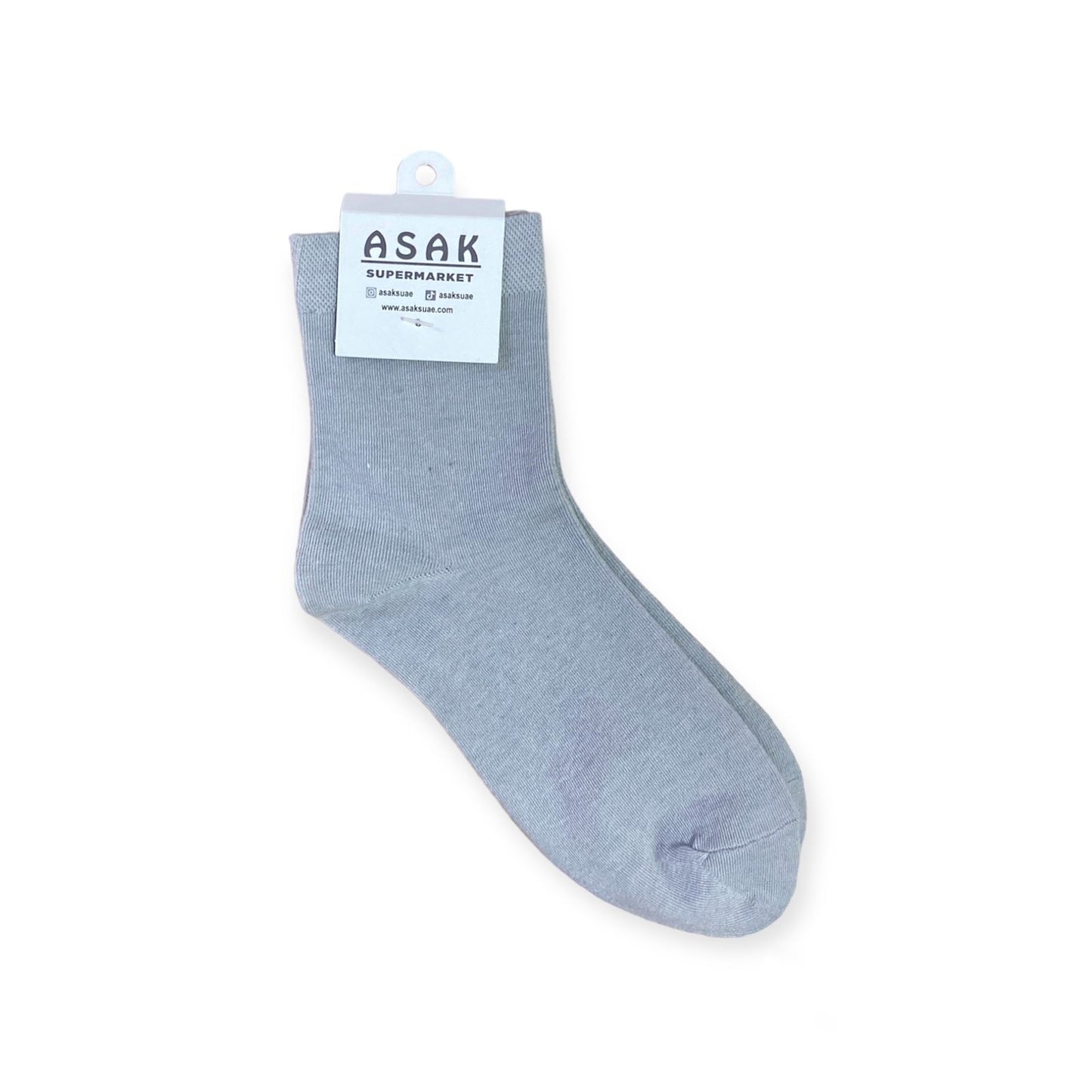 Plain Gray Socks