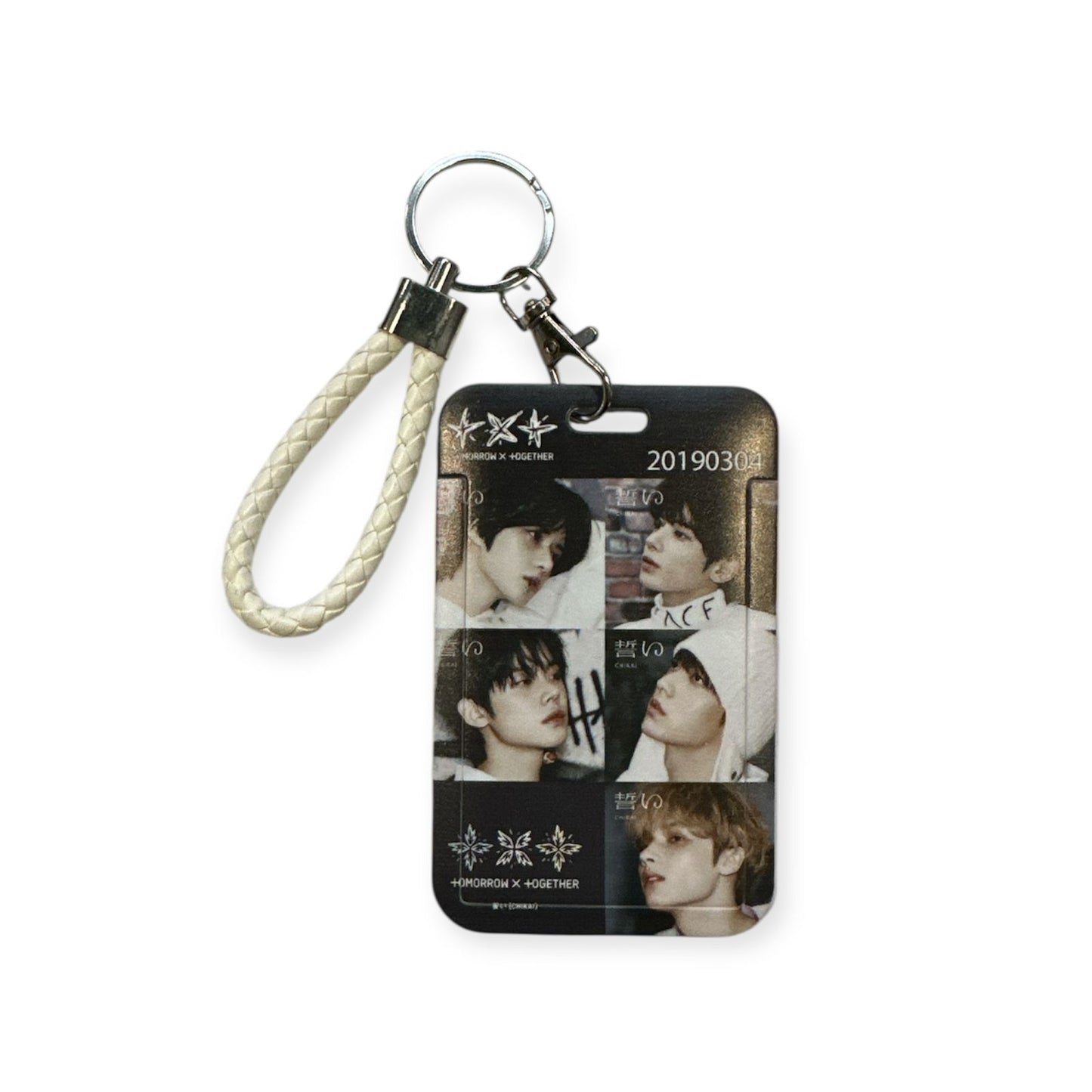 TXT ID PICTURE KEYRING