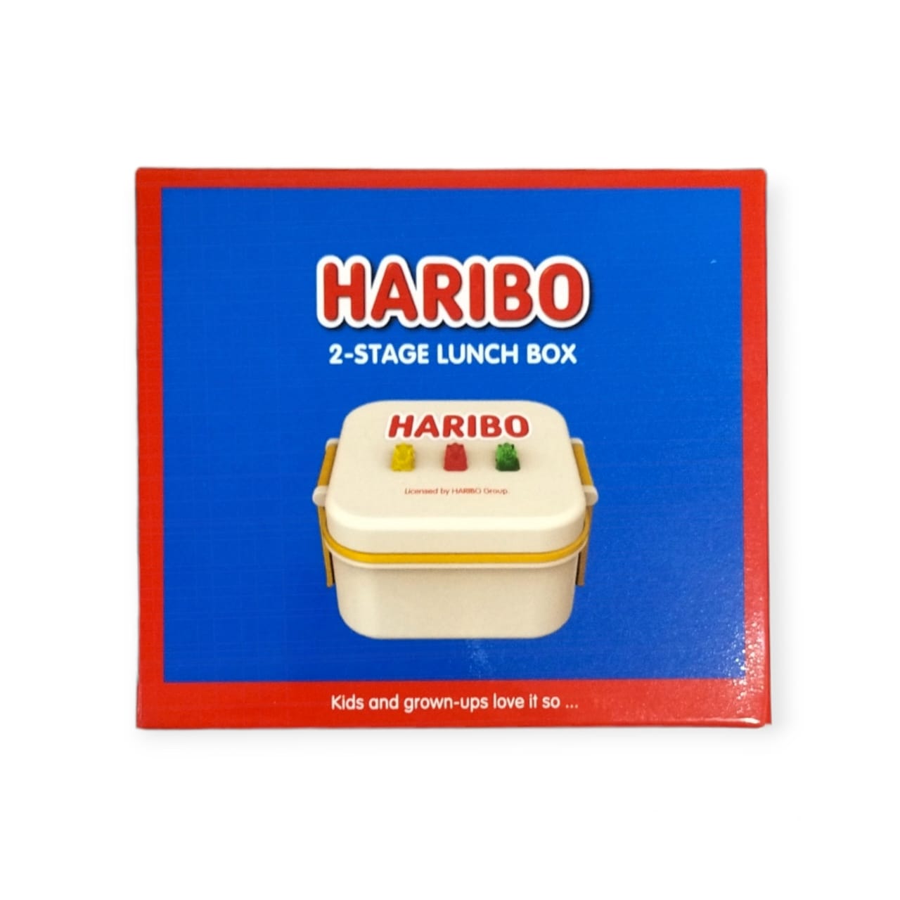HARIBO Goldberen 2-tier Lunch Box (Yellow)