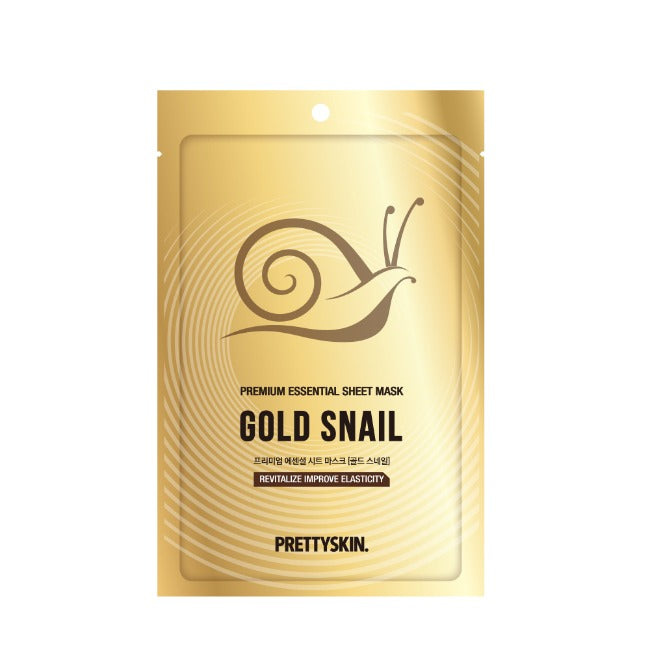 Premium Essential Sheet Mask Gold Snail