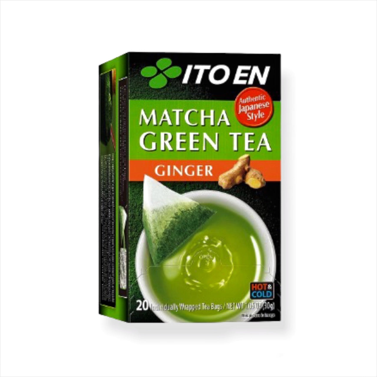 Matcha Green Tea Ginger 30g