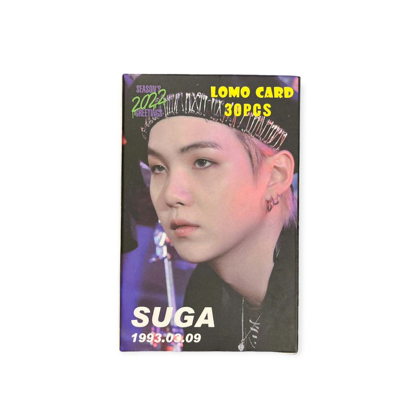 LOMO CARD BTS SUGA