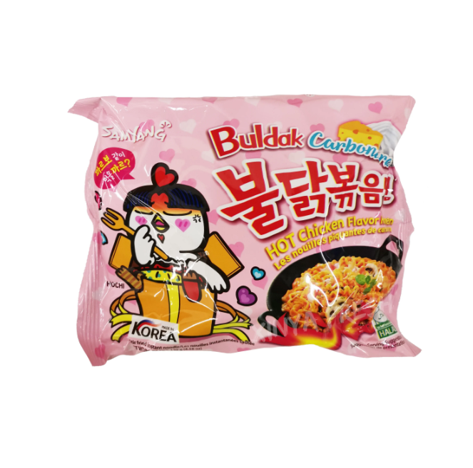 Samyang Hot Chicken Flavor Ramen Carbonara 1p 130g