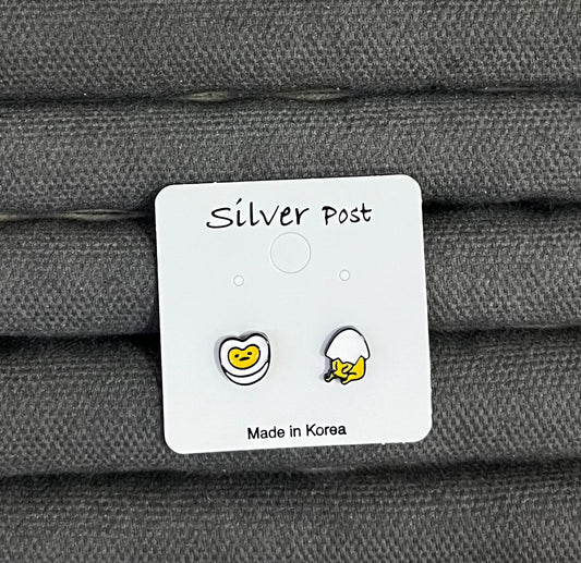 Gudetama Earrings