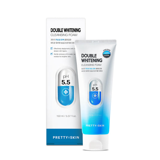 Double Whitening Cleansing Foam 150ml