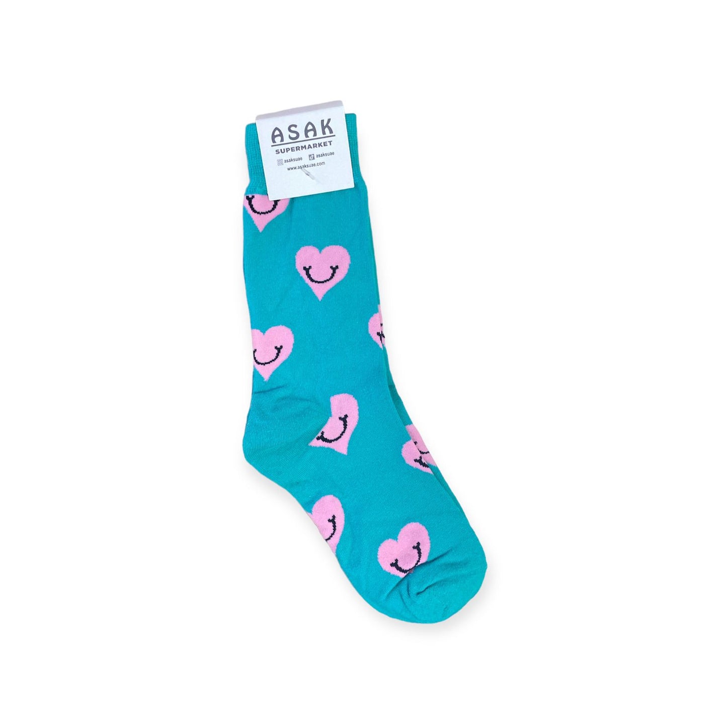Smiling Heart Socks