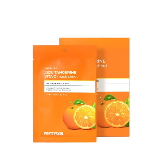 The Pure Jeju Tangerine Vita C Mask