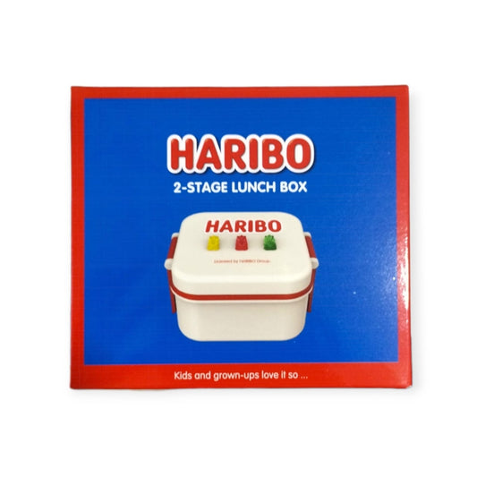 HARIBO Goldberen 2-tier Lunch Box (Red)