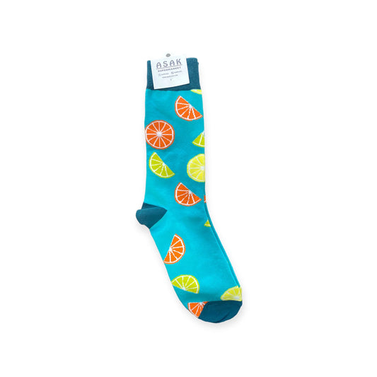 Orange and Lemon Socks