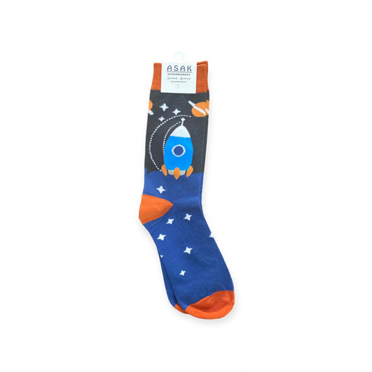 Spaceship Socks 2