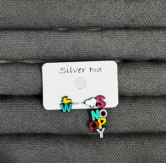 Snoopy Earrings 2