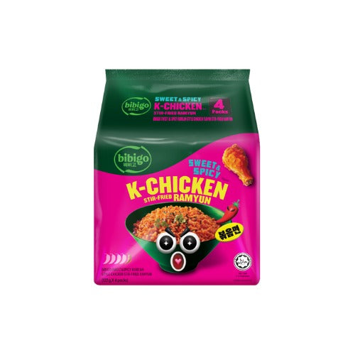 Bibigo Ramyun K-Chicken Flavor (Sweet & Spicy) 4 PIECES