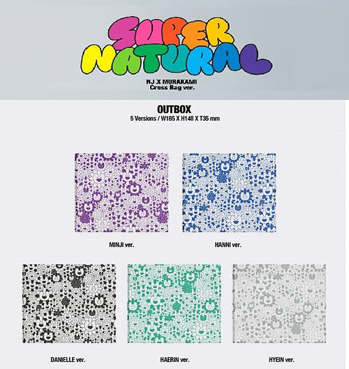 NEW JEANS SUPERNATURAL ALBUM