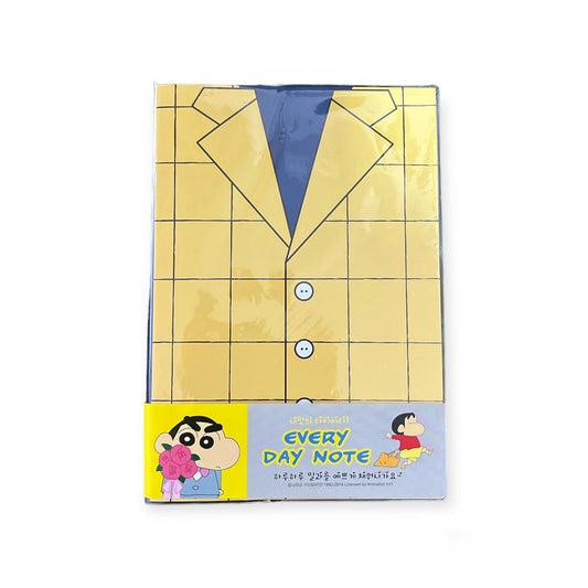 Shinchan Yellow Suit Everyday Note