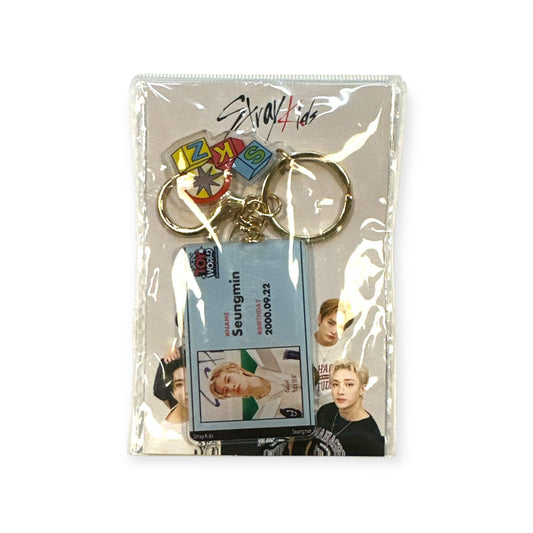 STRAYKIDS WORLD KEYRING- SEUNGMIN
