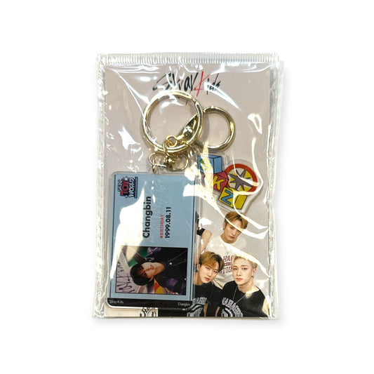 STRAYKIDS WORLD KEYRING- CHANGBIN