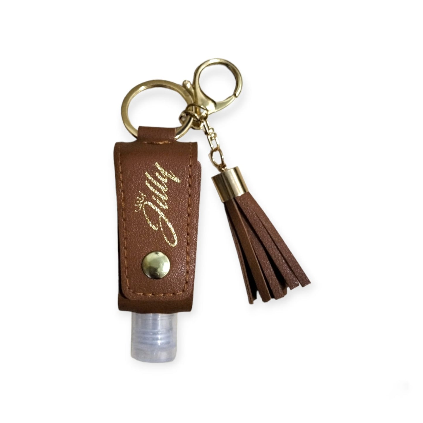 Sanitizer Keychain Bottle (Brown)