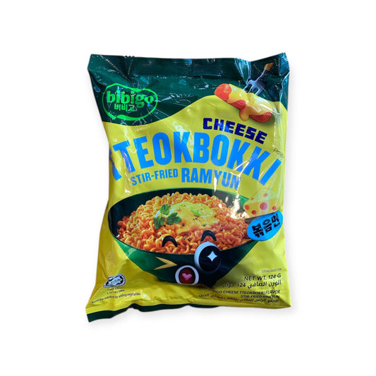 Bibigo Ramyun Cheese Tteokbokki Flavor 1 PIECE