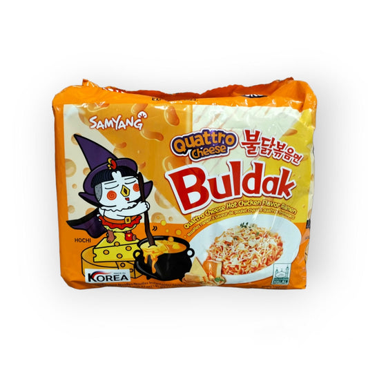 Samyang Buldak Ramen Quattro Cheese 145g x 5pieces