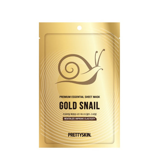 Premium Essential Sheet Mask Gold Snail