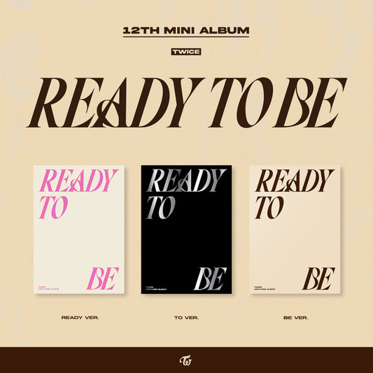 TWICE - Ready To Be Album