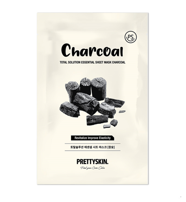 Total Solution Essential Sheet Mask - Charcoal 23g