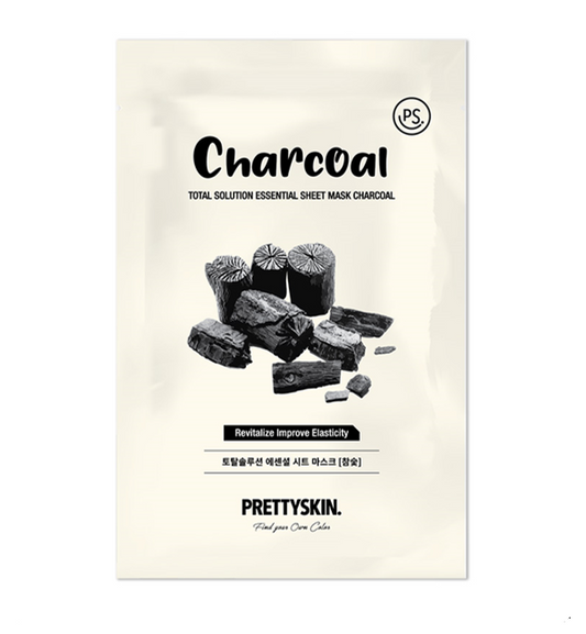 Total Solution Essential Sheet Mask - Charcoal 23g