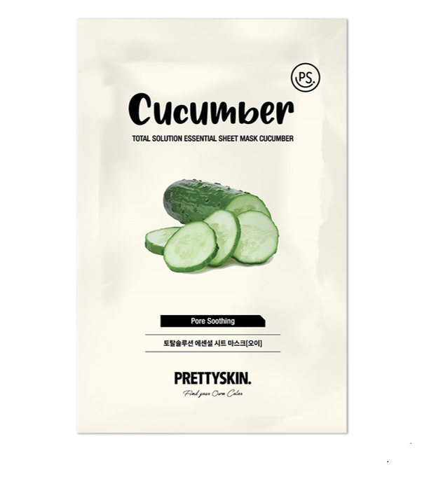 Total Solution Essential Sheet Mask - Cucumber 23g