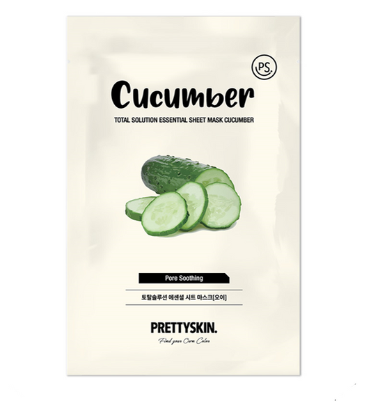 Total Solution Essential Sheet Mask - Cucumber 23g