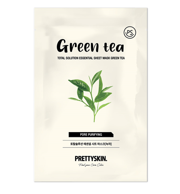 Total Solution Essential Sheet Mask - Green Tea 23g