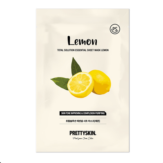 Total Solution Essential Sheet Mask - Lemon 23g