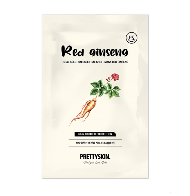 Total Solution Essential Sheet Mask - Red Ginseng 23g