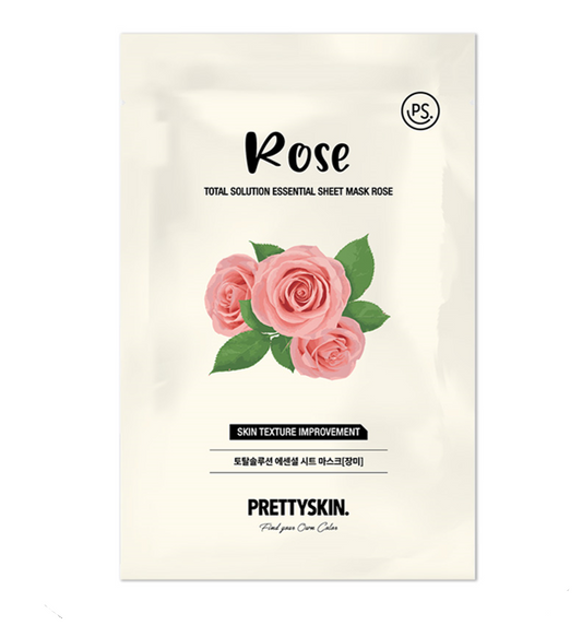 Total Solution Essential Sheet Mask - Rose 23g